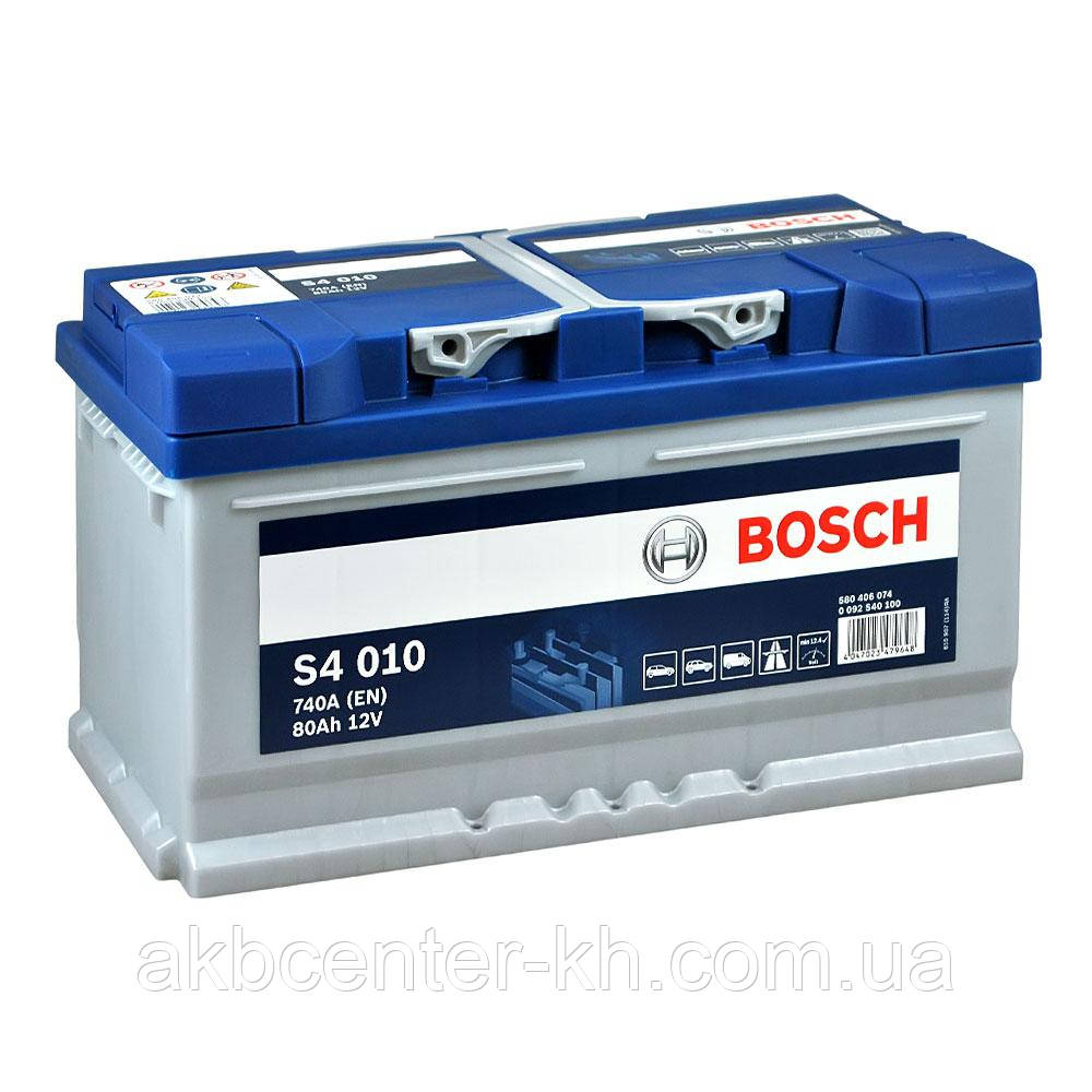 Акумулятор автомобільний BOSCH 6CT-80 S4 R 740A