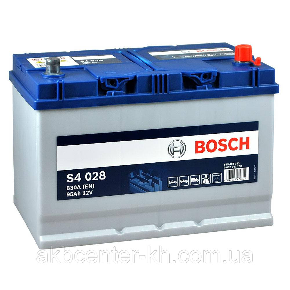 Акумулятор автомобільний BOSCH 6CT- 95 Asia S5 R 830A