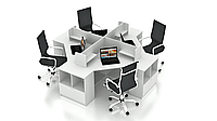Комплект офисной мебели Simpl 14. Офисная мебель комплектом