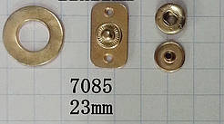 Кнопка 7085 золото 23mm