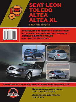 Seat Leon / Seat Toledo / Seat Altea / Seat Altea XL з 2004 р. Керівництво по ремонту та експлуатації