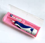 Зубна щітка з рожевим футляром Oral B Braun Pro-Expert DB4.010 на батарейках 400045-1, фото 4