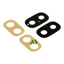 Скло камери для телефону Samsung J530 Galaxy J5 2017 (Чорне), фото 1