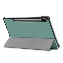 Чохол книжка PU BeCover Smart для Samsung Tab S7 T875 Dark Green (705222), фото 4