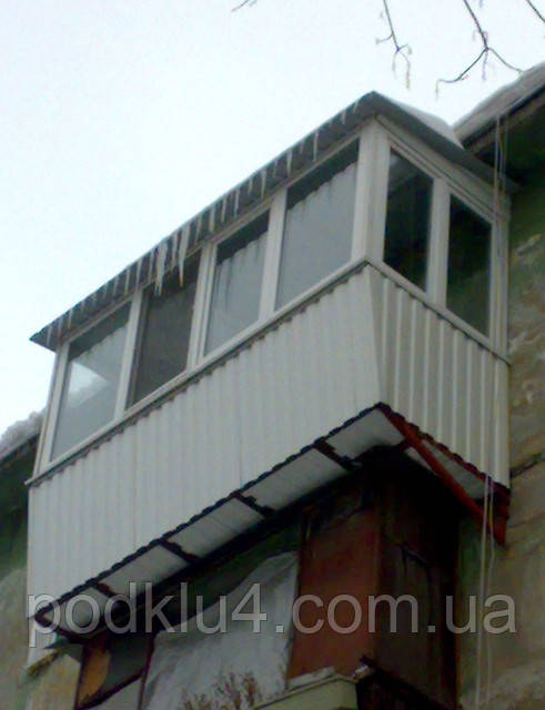 Обшивка балконов снаружи - фото 3 - id-p15830411