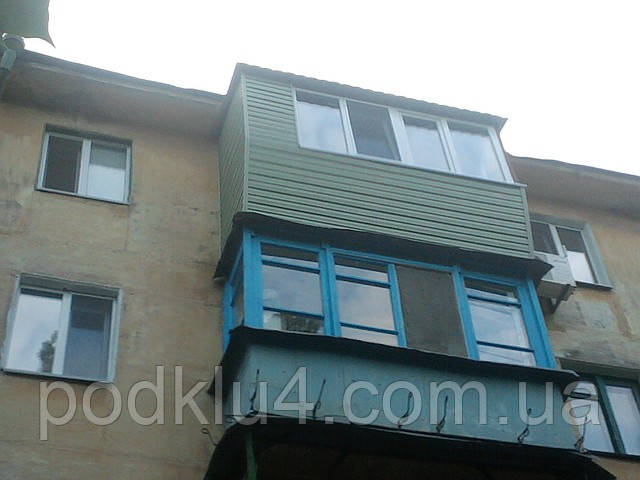 Обшивка балконов снаружи - фото 5 - id-p15830411