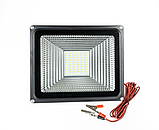 Прожектор світлодіодний SMD 12 V LED 20 W 6400 K 12 вольтів ST74-2, фото 4