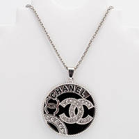 Кулон на Ланцюжку Ch у Стразах