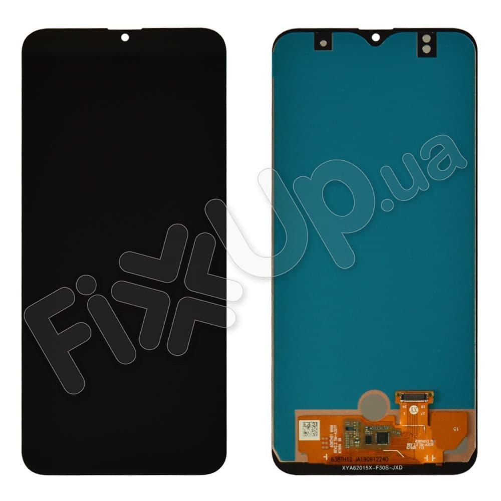 Дисплей для Samsung A307F /DS Galaxy A30s (2019) з тачскріном в зборі, колір чорний, QX TFT incell