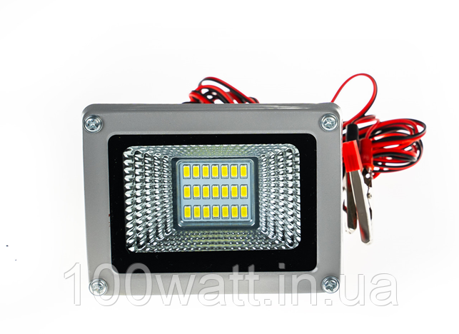 Прожектор світлодіодний LED 12V 10W 6400К 12вольт ST 73-2