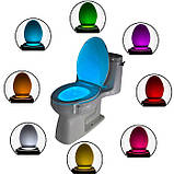 LED-підсвітка для унітаза з датчиком руху illumiBowl lightBowl (ІлюміБовл) tilet night light), фото 3