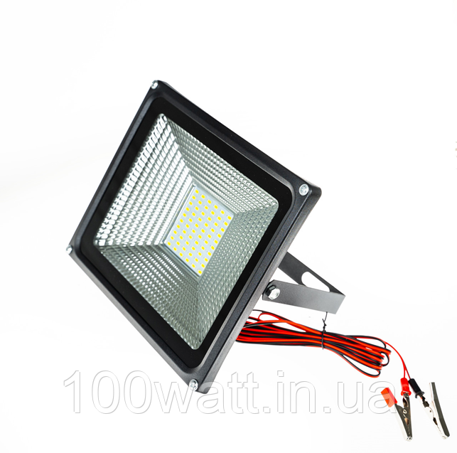 Прожектор світлодіодний SMD 12 V LED 20 W 6400 K 12 вольтів ST74-2