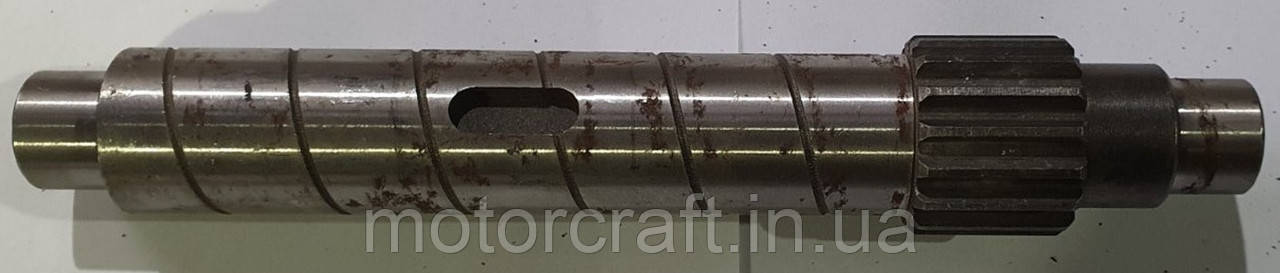 Вал диференціала з блокуванням мототрактора Z=16, фото 1
