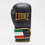 Боксерські рукавички Leone Italy Black 12 ун., фото 2