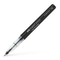 Ручка-роллер Faber-Castell Free Ink rollerball, цвет чернил черный, 1,5 мм, одноразовая, 348399