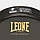 Лапи боксерські шкіряні гнуті Leone Power Line Black чорний з золотим, фото 6