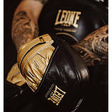Боксерські лапи Leone Power Line Black, фото 4