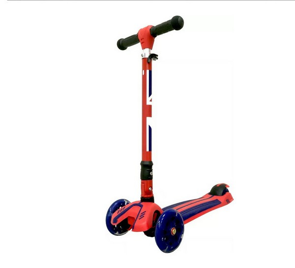 Самокат дет. Kiddimoto UNION JACK Zoom 2, складаний