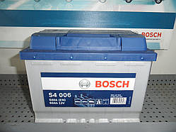 Автомобільний акумулятор, BOSCH 0092S40060, S4 60 Ah+-, АКБ.