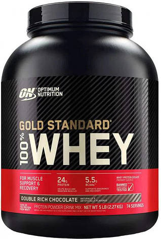 Optimum Nutrition 100% Whey Gold Standard 2.27 kg, фото 1