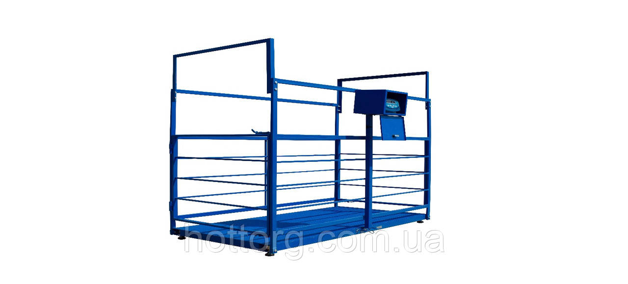 Ваги для тварин ВІС 300 кг 1250x600x700 мм