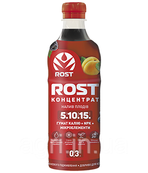 Добриво ROST-концентрат (5.10.15) 300 мл, калійне