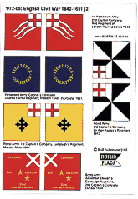 Прапори та штандарти в масштабі 1/72. Englischer Bürgerkrieg (2). ROFUR FLAGS 05
