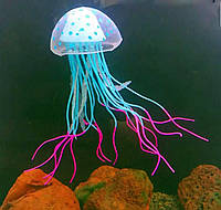 Медуза светящаяся в темноте (Синий)
