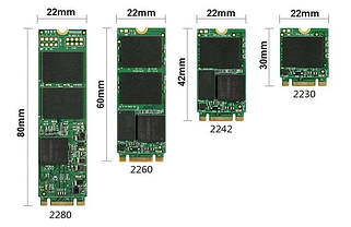 Накопичувачі SSD M. 2