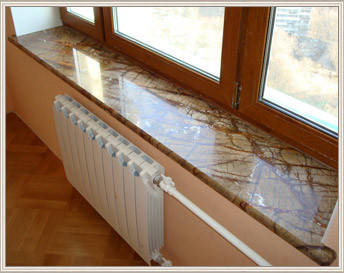 Підвіконня з каменю