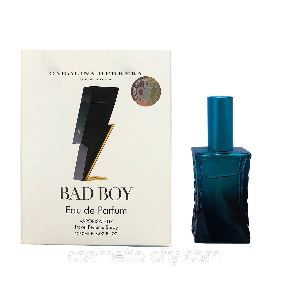 Carolina Herrera Bad Boy - Travel Perfume 50 ml, фото 1