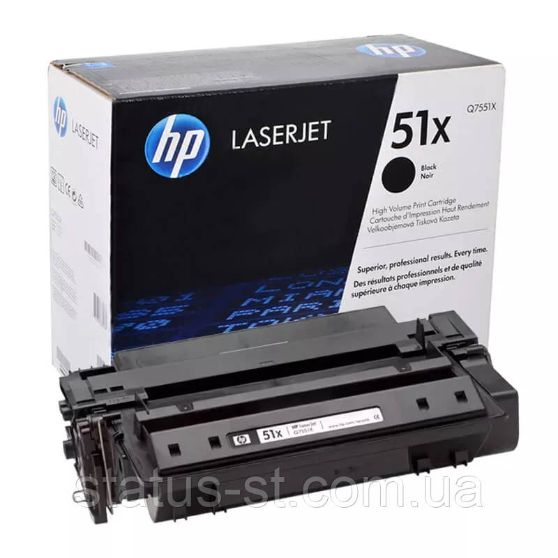 Заправка картриджа HP 51X (Q7551X) для принтера LJ M3027, M3035, P3005, P3005DN