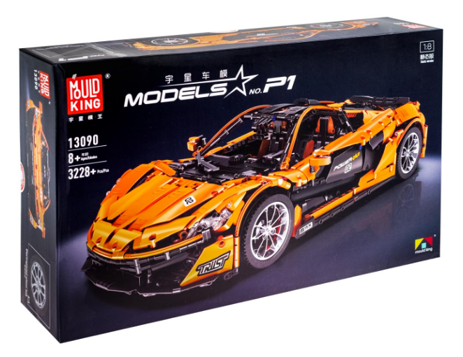 Конструктор дитячий автомобіль McLaren 1:8 на 3228 деталей Mould King для хлопчиків
