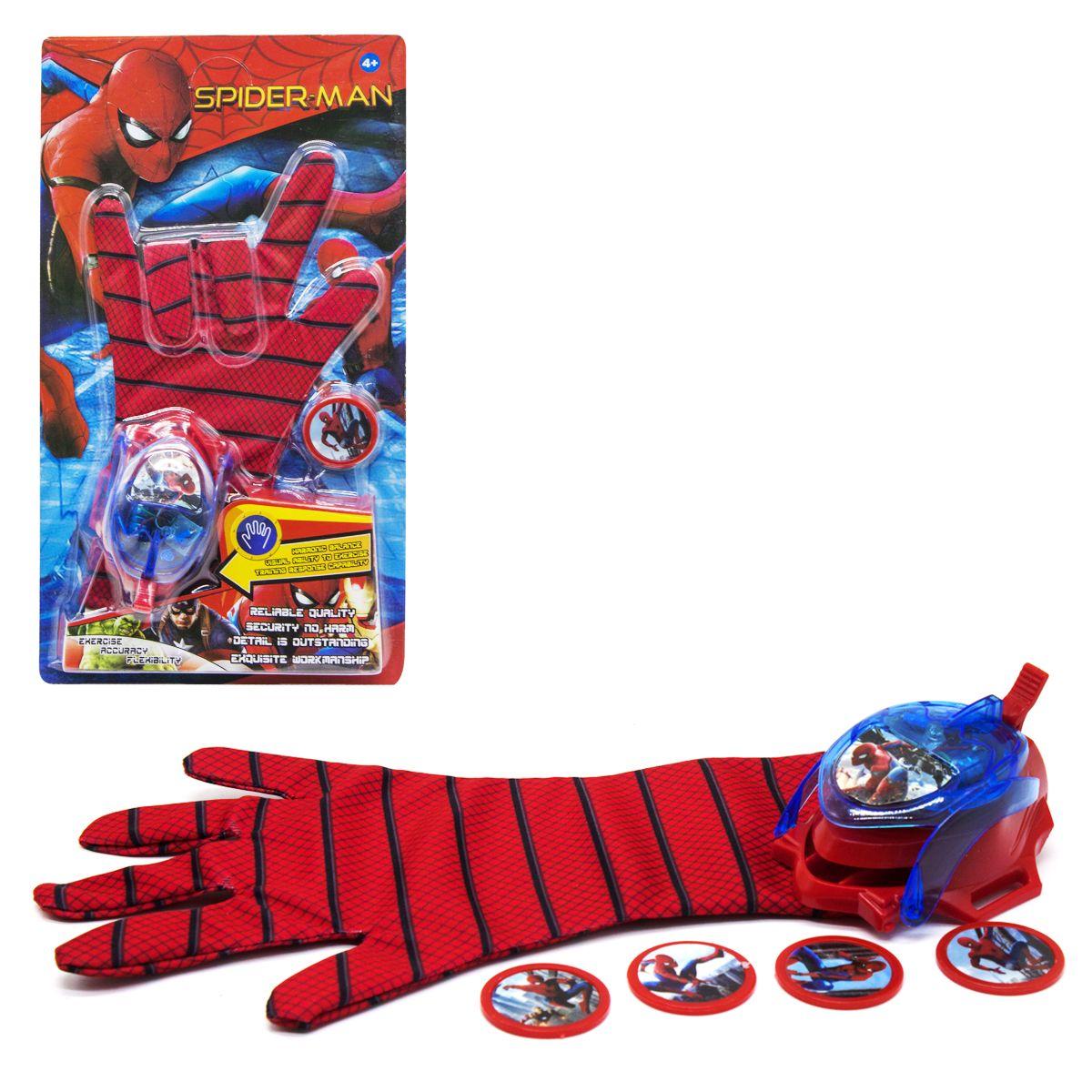 Ігровий набір Рукавичка Людини Павука з дискометом, фото 1