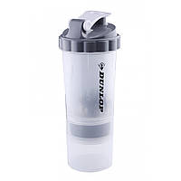 Шейкер спортивный Dunlop Fitness Shaker Bottle (D35847) Grey