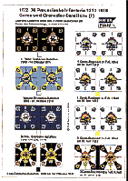 Прапори та штандарти в масштабі 1/72. Preußische Garde-und Grenadierbat. 1813-1815 (1). ROFUR-FLAGS 76