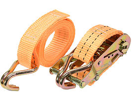 Ремінь для кріплення вантажу з тріскачкою VOREL 82401 2 м х 38 мм