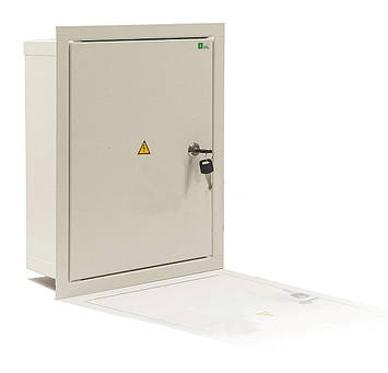 ШМР-А-24В, Шафа монтажно-розподільча на 24 автоматів, врізна (338х260х120) ТМ Лоза, фото 1