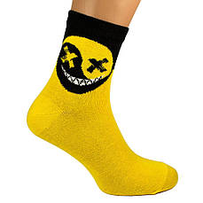 Шкарпетки HELL SMILE жовті р38-42