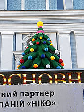 Надувні конструкції та фігури новорічні, фото 5