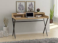 Письменный стол Loft design L-10 116х58х75 см Дуб Борас. Компьютерный стол для дома и офиса
