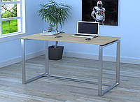 Письменный стол Loft design Q-135 135х70х75 см Дуб Борас. Компьютерный стол для дома и офиса