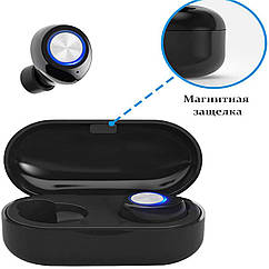 Бездротові навушники Wi-pods TW60 Pro навушники-блютуз гарнітура. Чорні