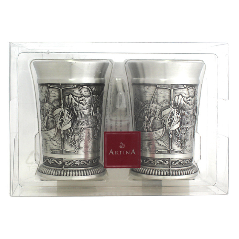 Набір 2 чарки Artina SKS, h-6,5 см, 50 мл (60502a), фото 1