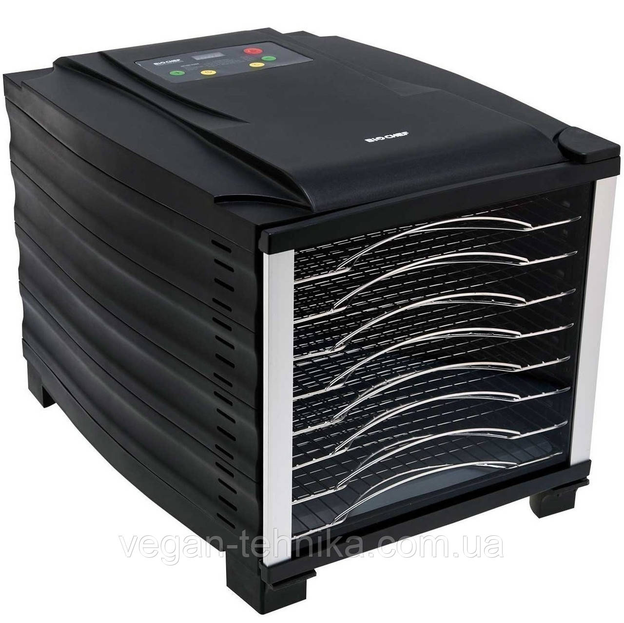 Дегидратор (сушилка для фруктов) BioChef Arizona 8 Tray Food Dehydrator Black - фото 1 - id-p1312832528