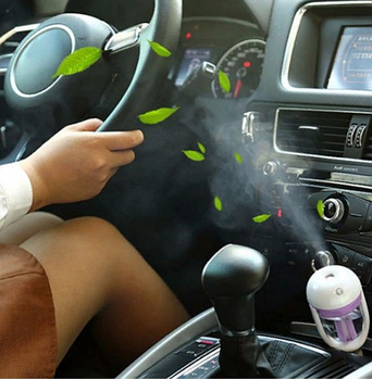 Зволожувач повітря в авто Car Charger Humidifier, фіолетовий (KG-855)