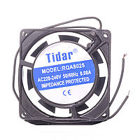 Кулер-вентилятор(метал.) Tidar RQA8025 80x80x25 мм, 220V, 0.8A, 2 дроти