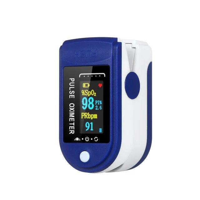 Пульсоксиметр Fingertip Pulse Oximeter  ⁇  Пульсометр на палець  ⁇  Прилад для вимірювання кисню в крові уцінка