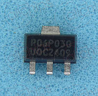 MOSFET P-канал 30В 4А NIKO-SEM P06P03G SOT223