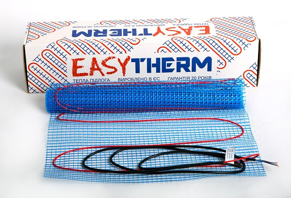 EASYTHERM Нагрівальний мат двохжильний ЕМ 4,00 м2 / 800 Вт, фото 1